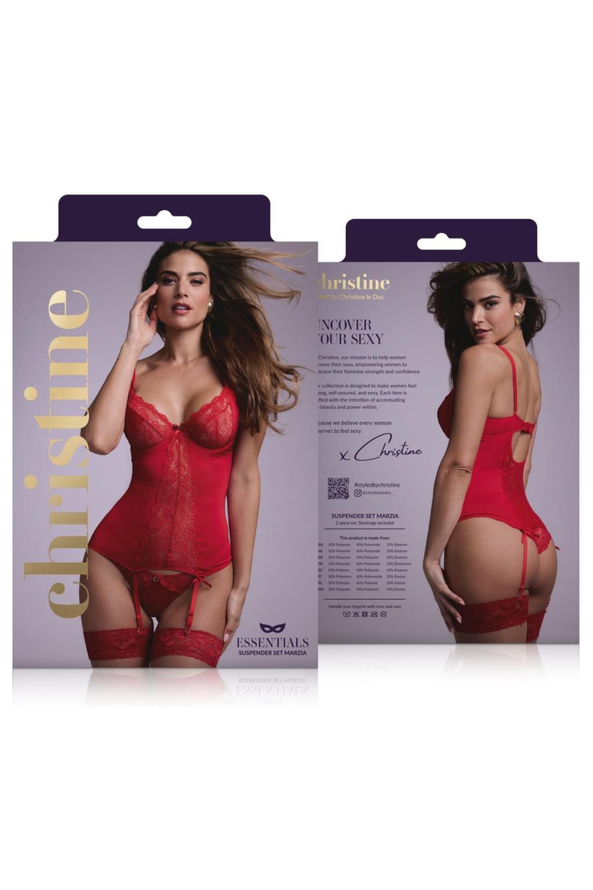 CLD Marzia Suspender 2pc Set