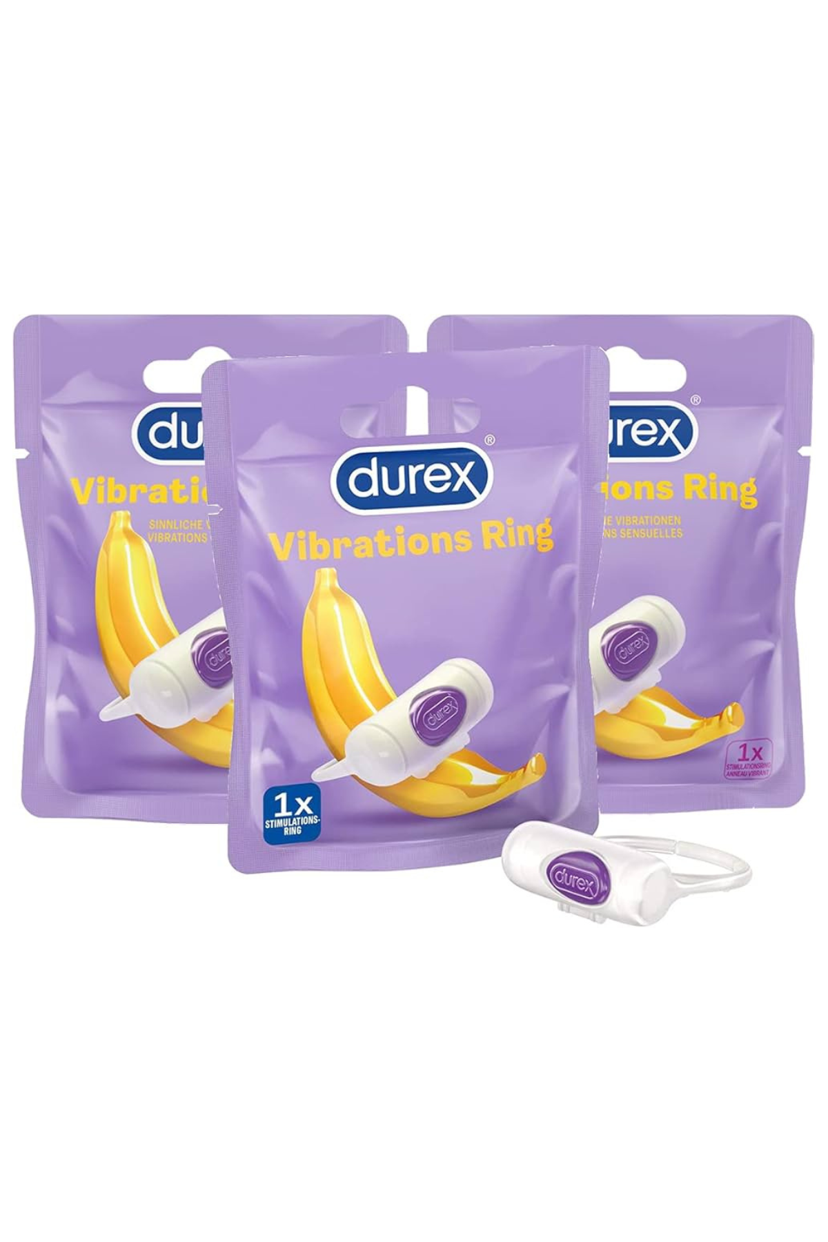 Durex Vibrations Cock Ring Bags | Matilda's Lifestyle
