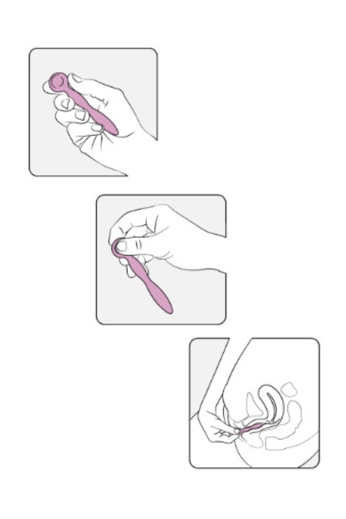 Intimrelax 3PC Vaginal Dilator Kit Diagram | Matilda's Lifestyle