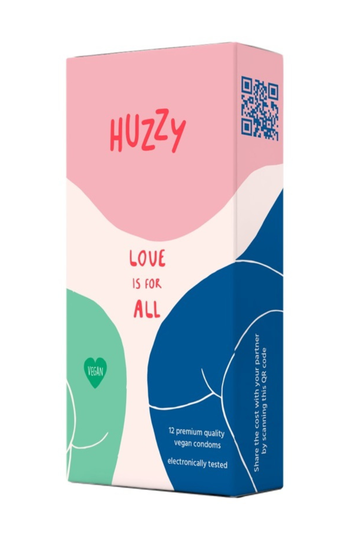 Huzzy Vegan Condoms | 12 Pack