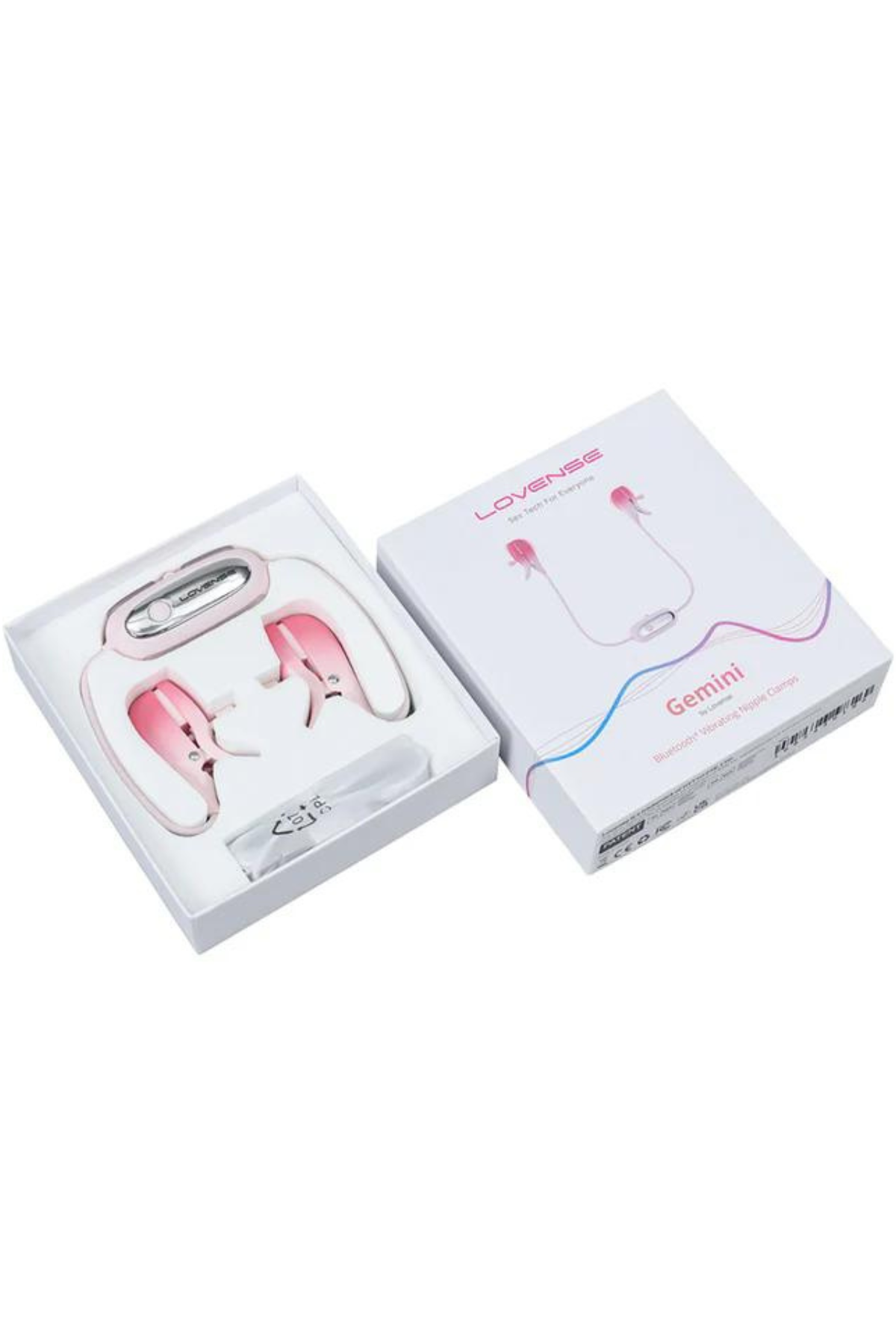Gemini | Vibrating Nipple Clamps