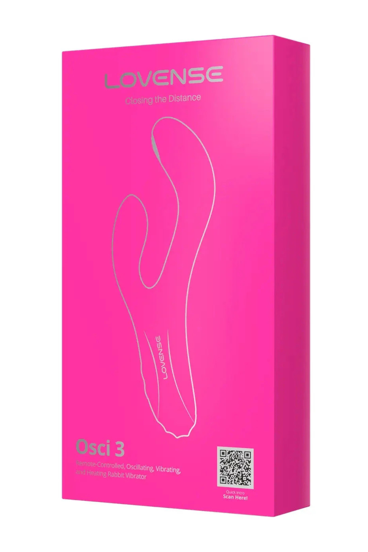 Lovense Osci 3 Heating Rabbit Vibrator Box | Matilda's Lifestyle