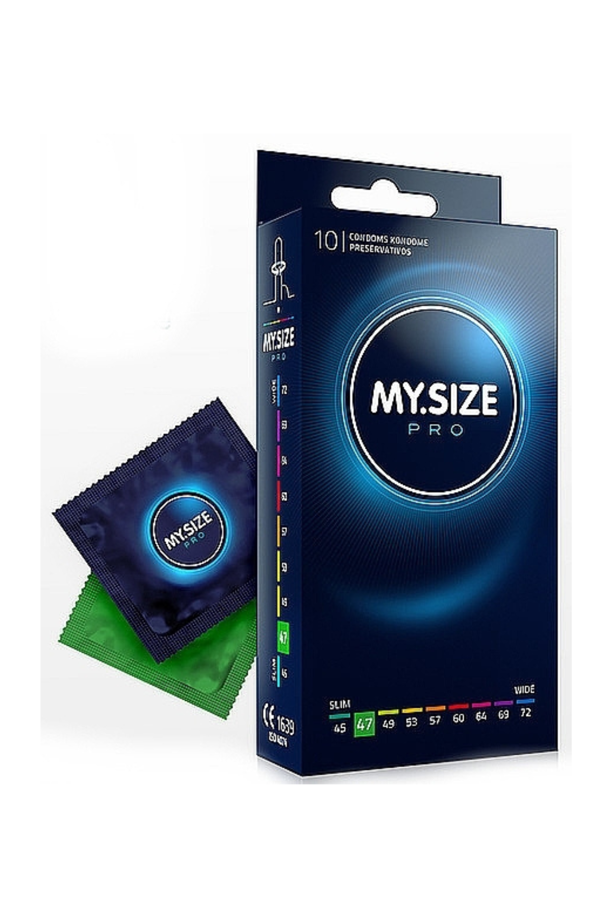 MY.SIZE Pro 47mm Condoms | 10 Pack