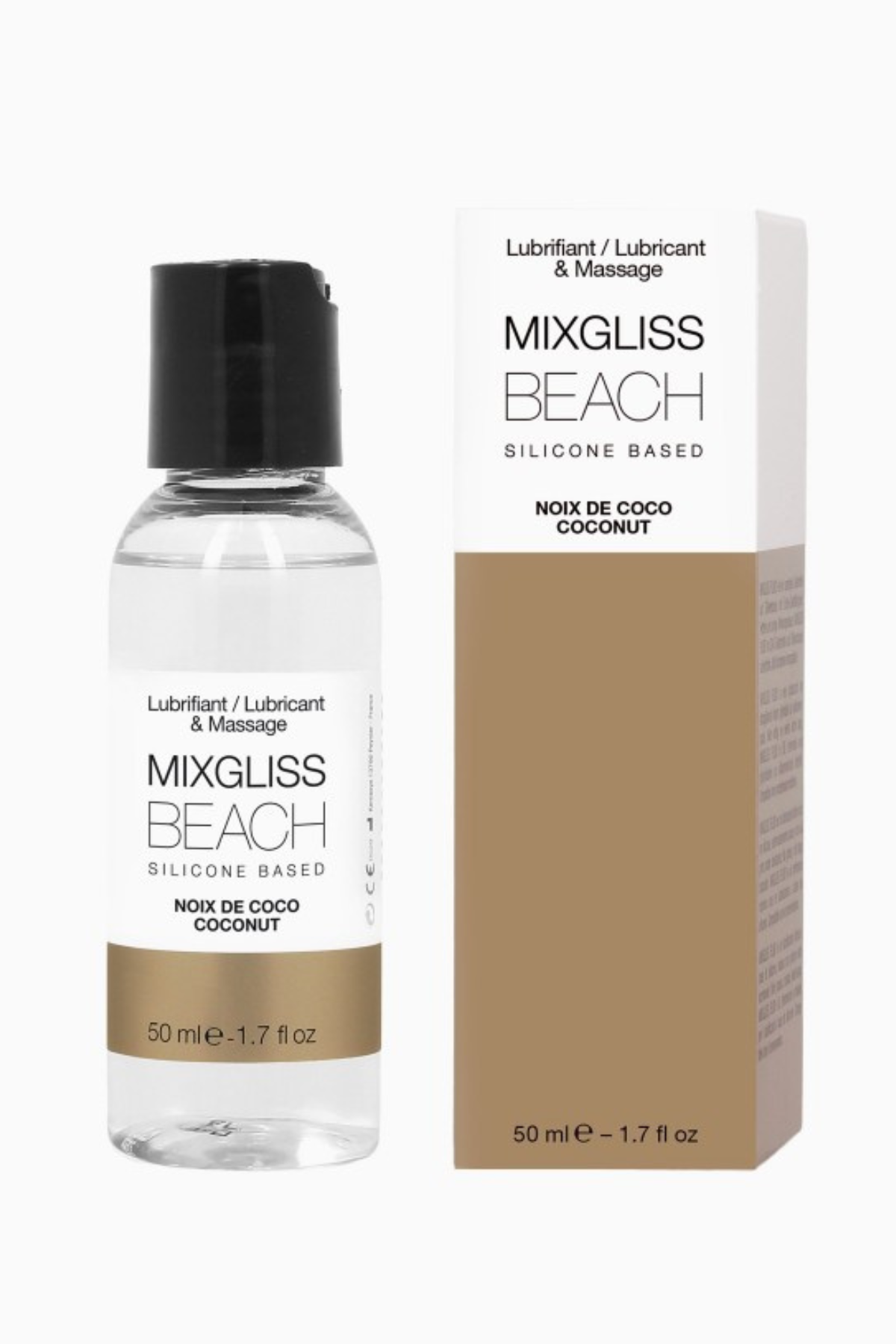 Mixgliss Beach Coconut Silicone-Based Lubricant