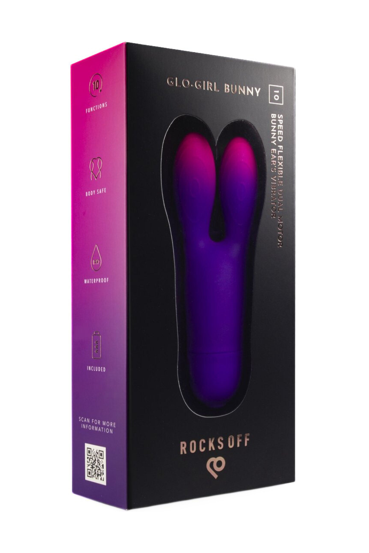 Rocks-Off Glo Girl Bunny Mini Vibrator Box | Matilda's Lifestyle