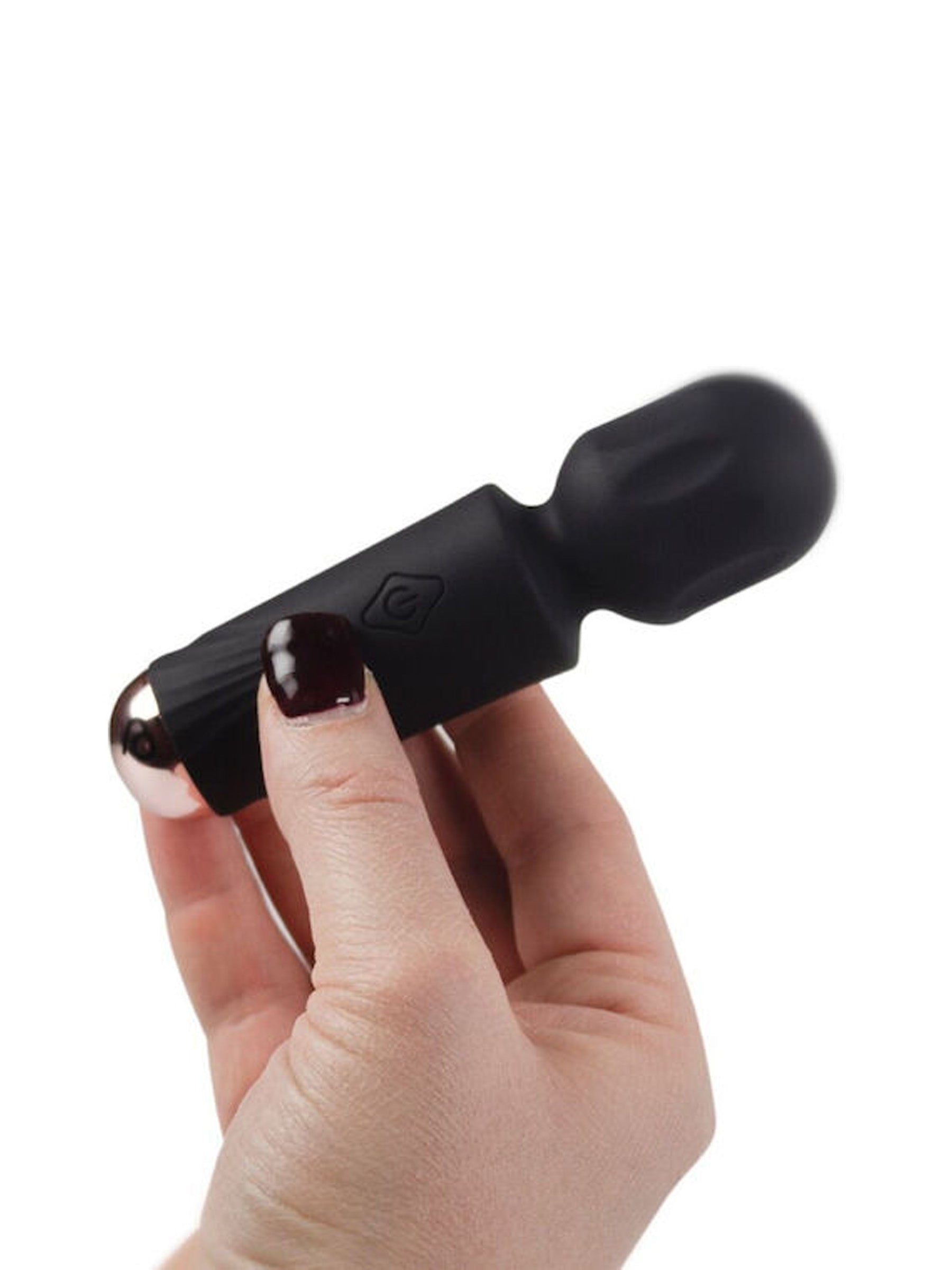 Rocks-Off Rechargeable Mini Wand - Black Tulip