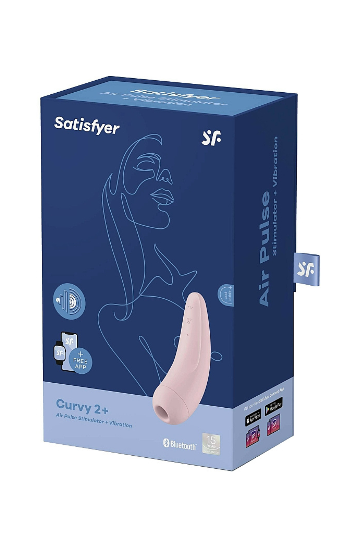 Curvy 2 Plus | Air Pressure Clitorist Stimulator