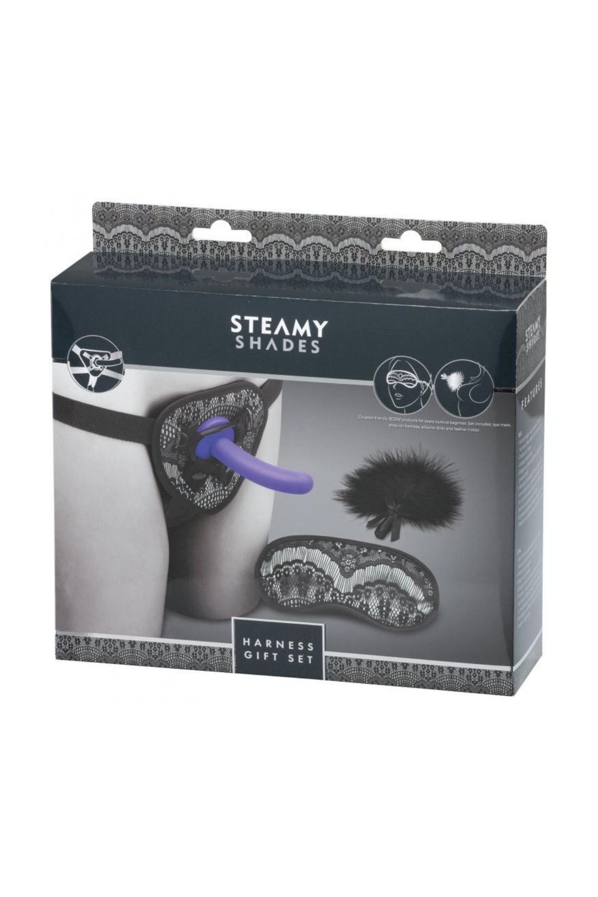 Steamy Shades Harness 4PC Gift Set