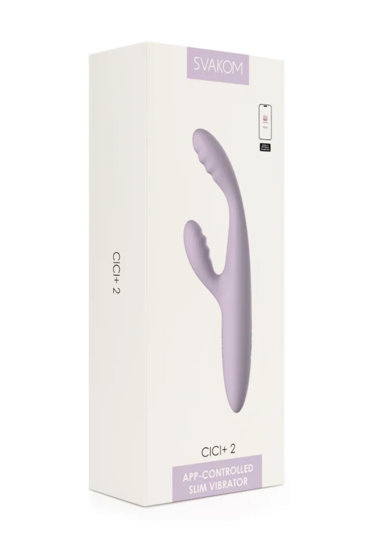 Svakom Cici Plus2 Slim Rabbit Vibrator Packaging