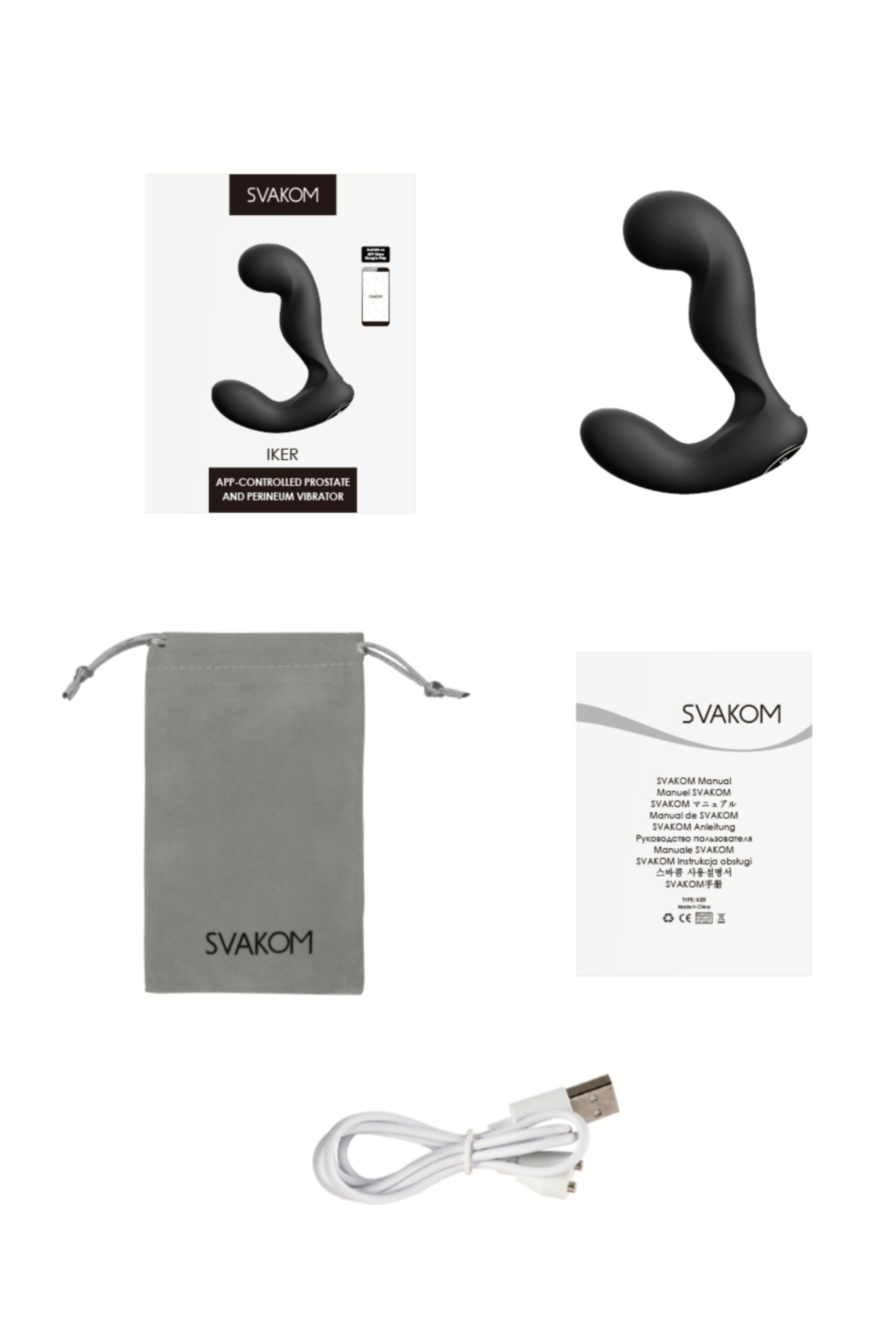 Iker | App-Controlled Prostate Perineum Vibrator