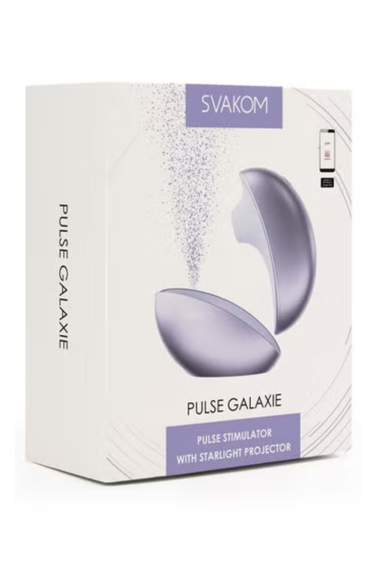 Svakom Pulse Galaxie Stimulator Packaging