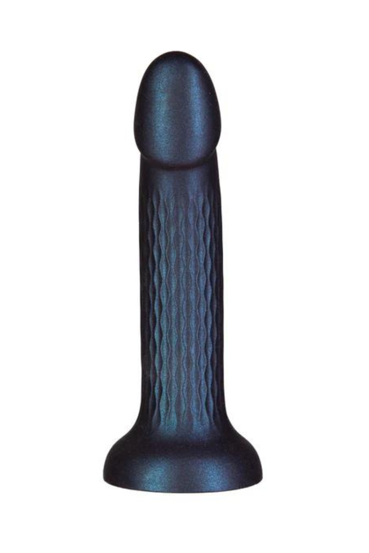 Fantasy Siren Blue Shimmer Dildo Front | Matilda's Lifestyle
