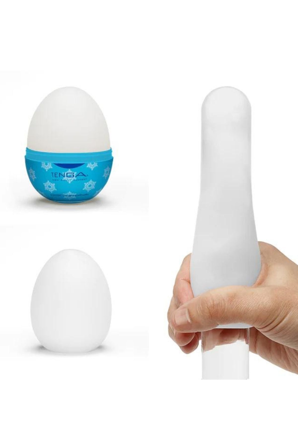 Tenga Egg Snow Crystal Single | Male Masturbator