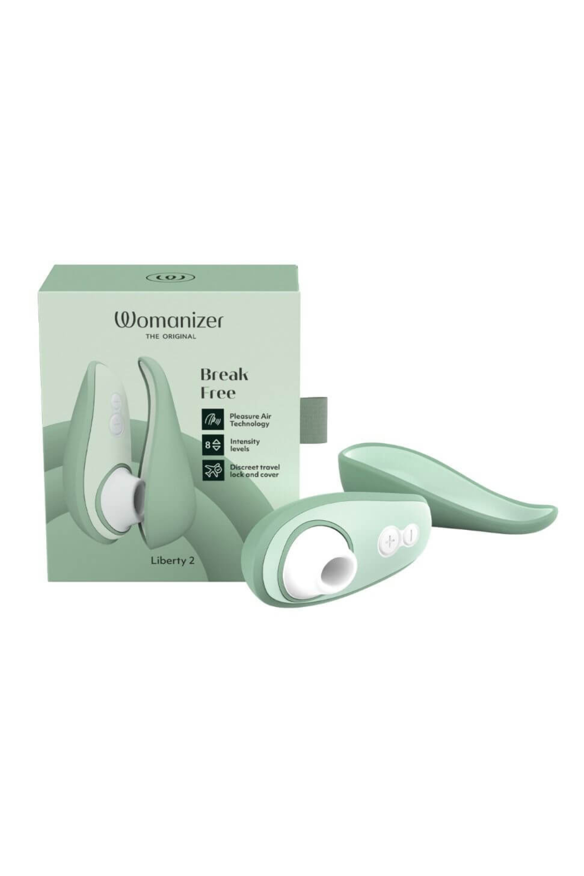 Womanizer Liberty 2 Clitoral Vibrator Teal Box | Matilda's