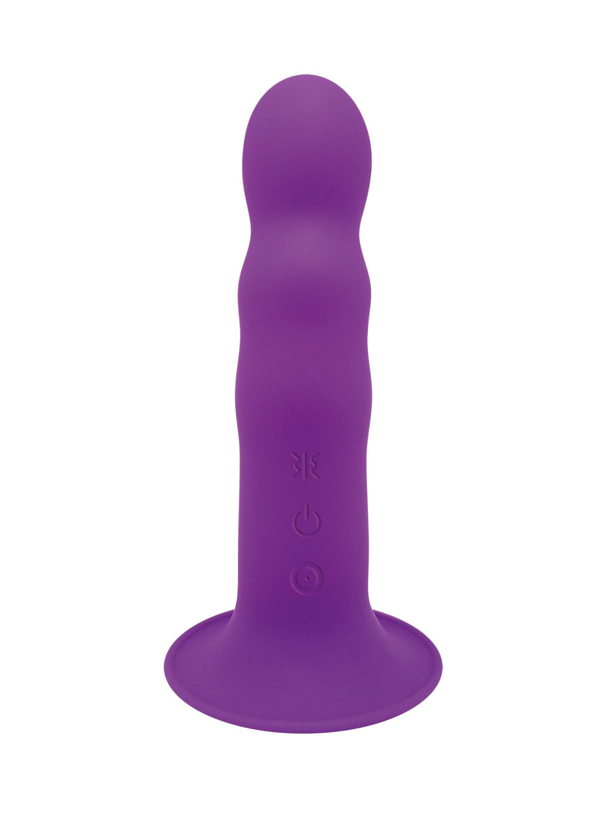 Adrien Lastic Hitsens 3 Vibe Dual-Density Rechargeable Dildo - 7 Inch - Purple