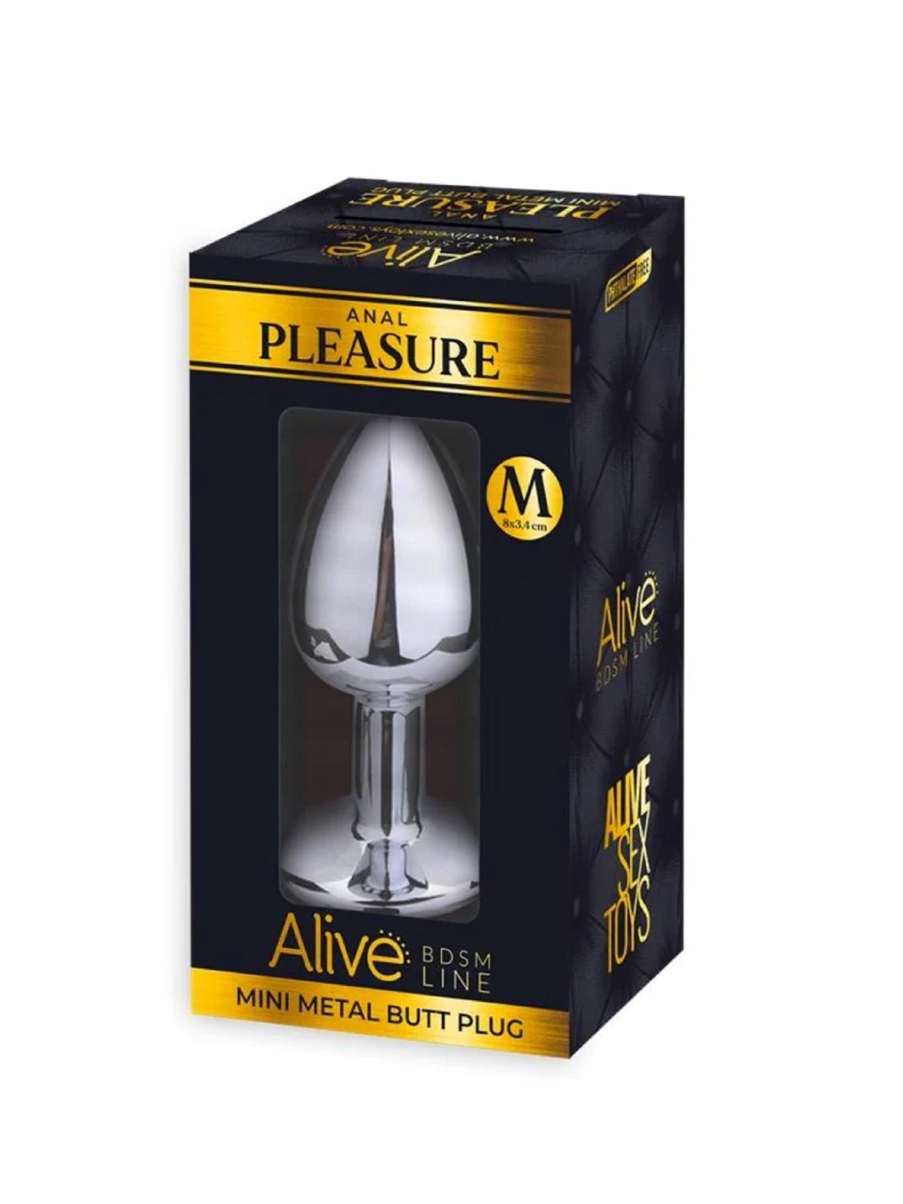 Adrien Lastic Metal Anal Plug - Medium
