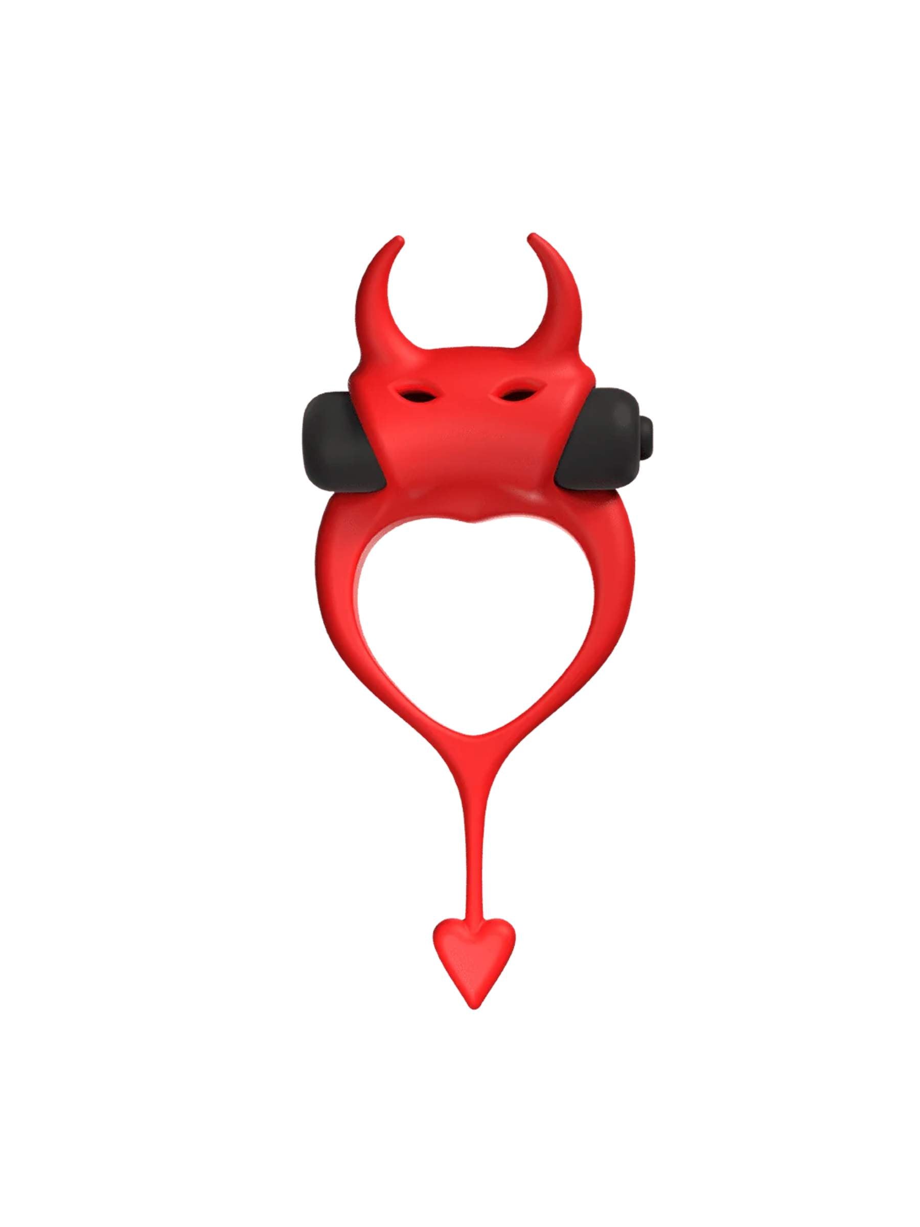 Adrien Lastic Vibrating Devol Cock Ring - Red