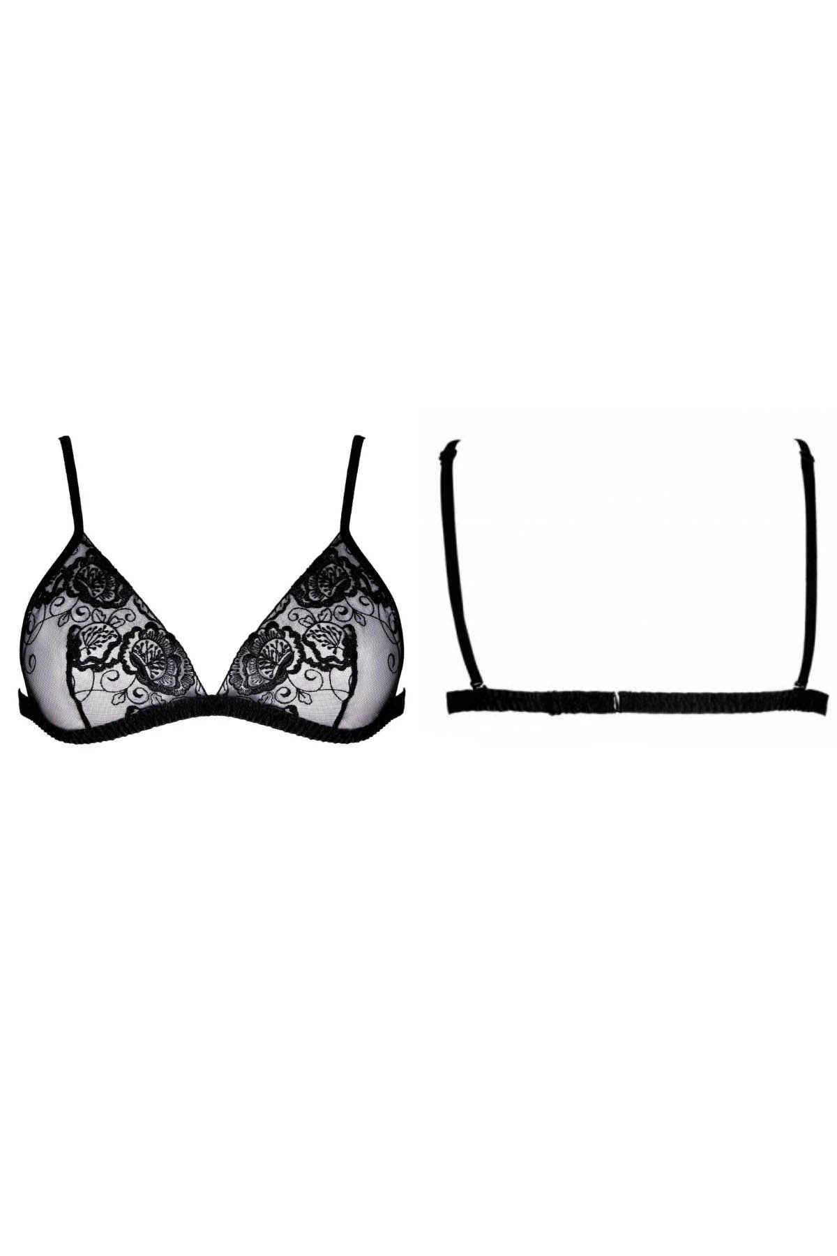 Anais Floral Lace bra and panty set ultra feminine lingerie