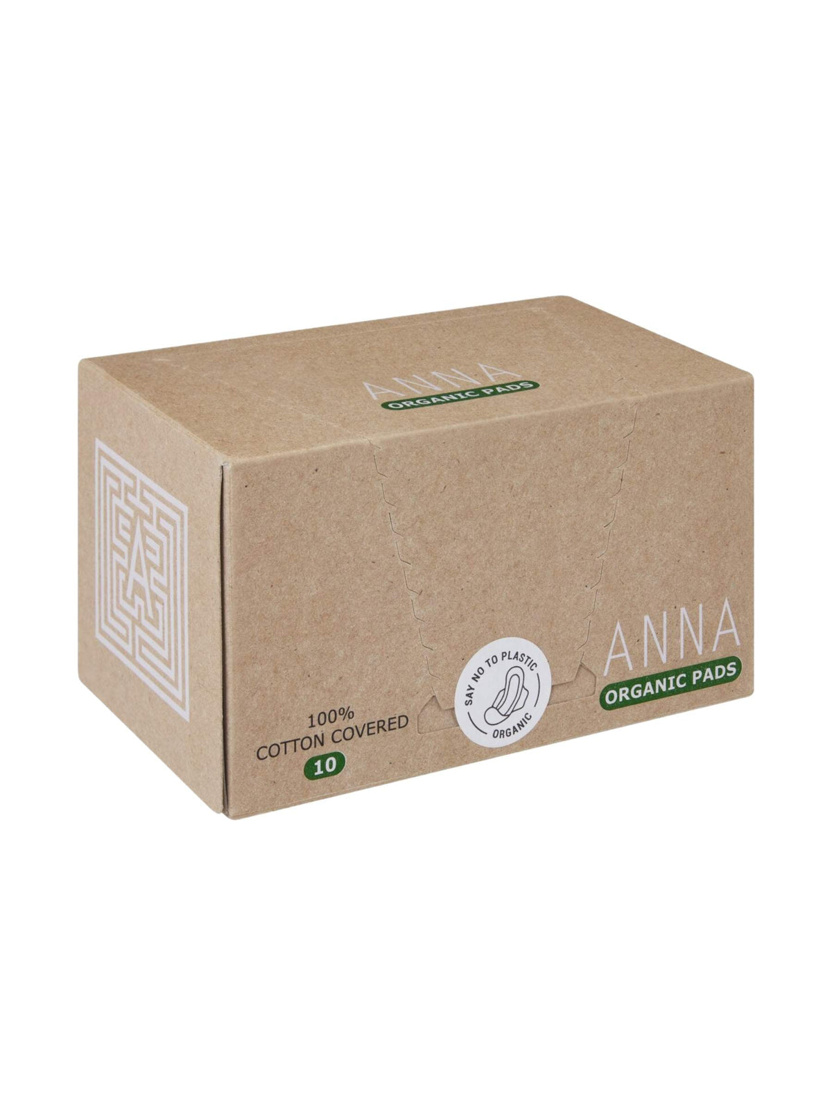 Anna Pure Organic Sanitary Pads - 10 Pack