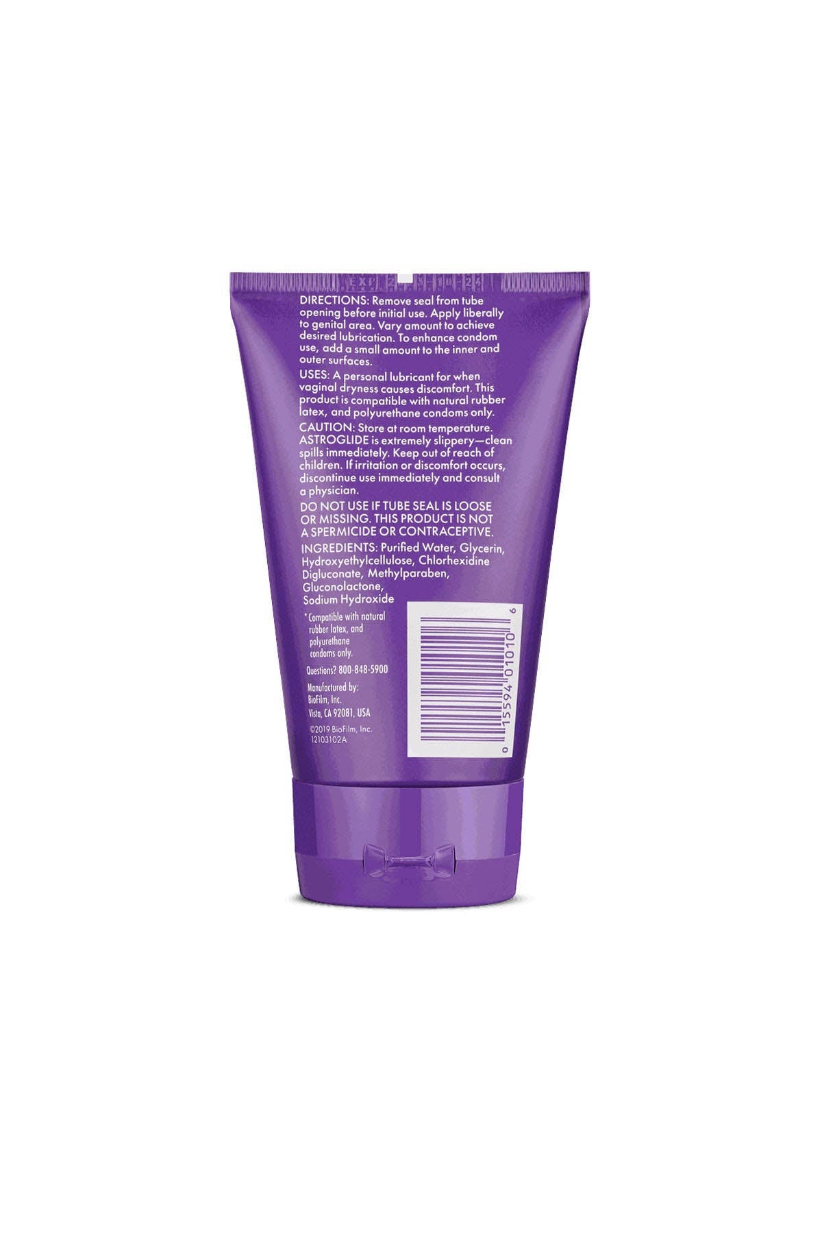 Astroglide Gel Water-Based Lubricant 74 ml