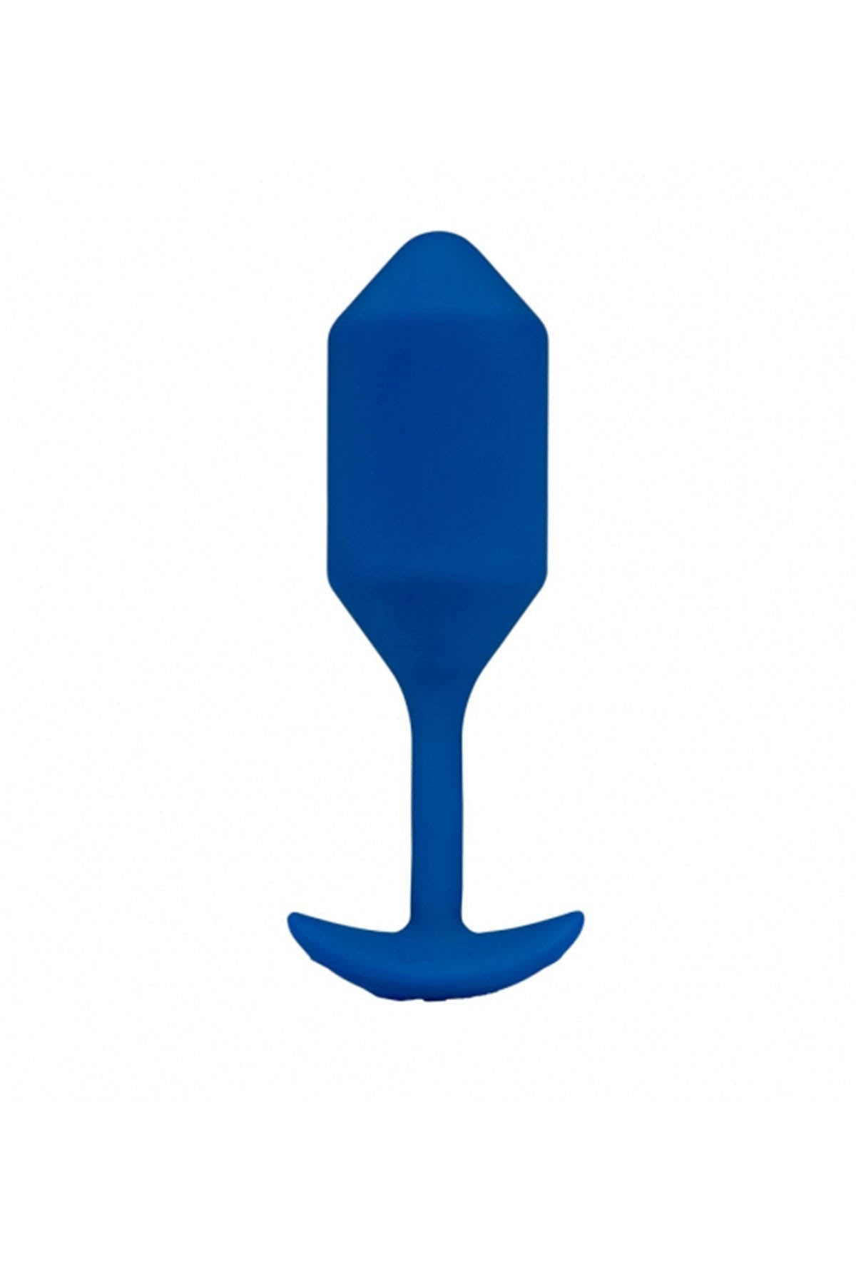 B-Vibe Vibrating Snug Plug Xl - Navy