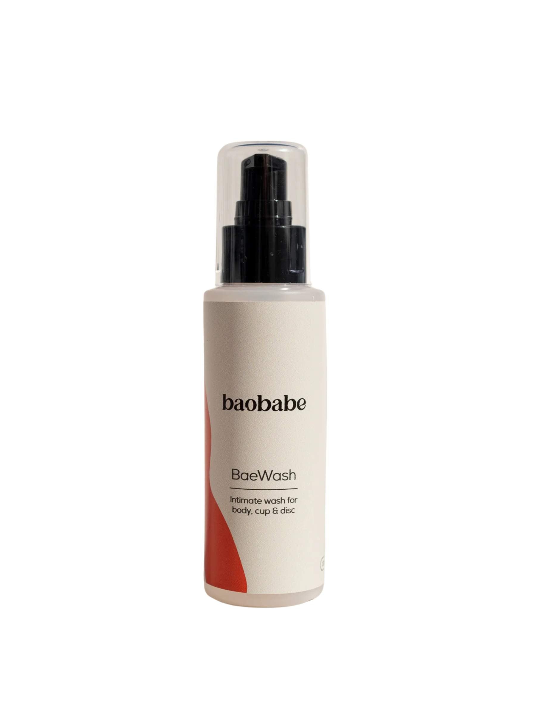 Baobabe BaeWash Intimate Wash For Body, Cup & Disc