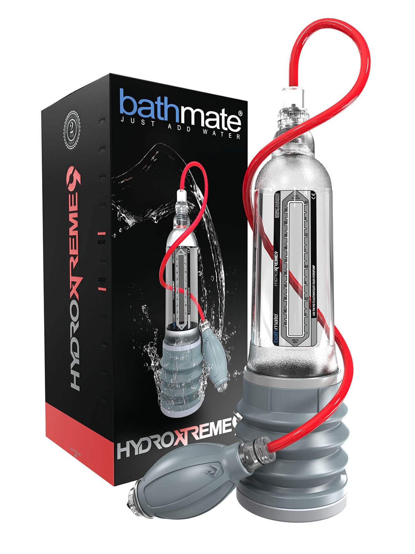 Bathmate HydroXtreme9 penis enlargement pump with handball for extra power