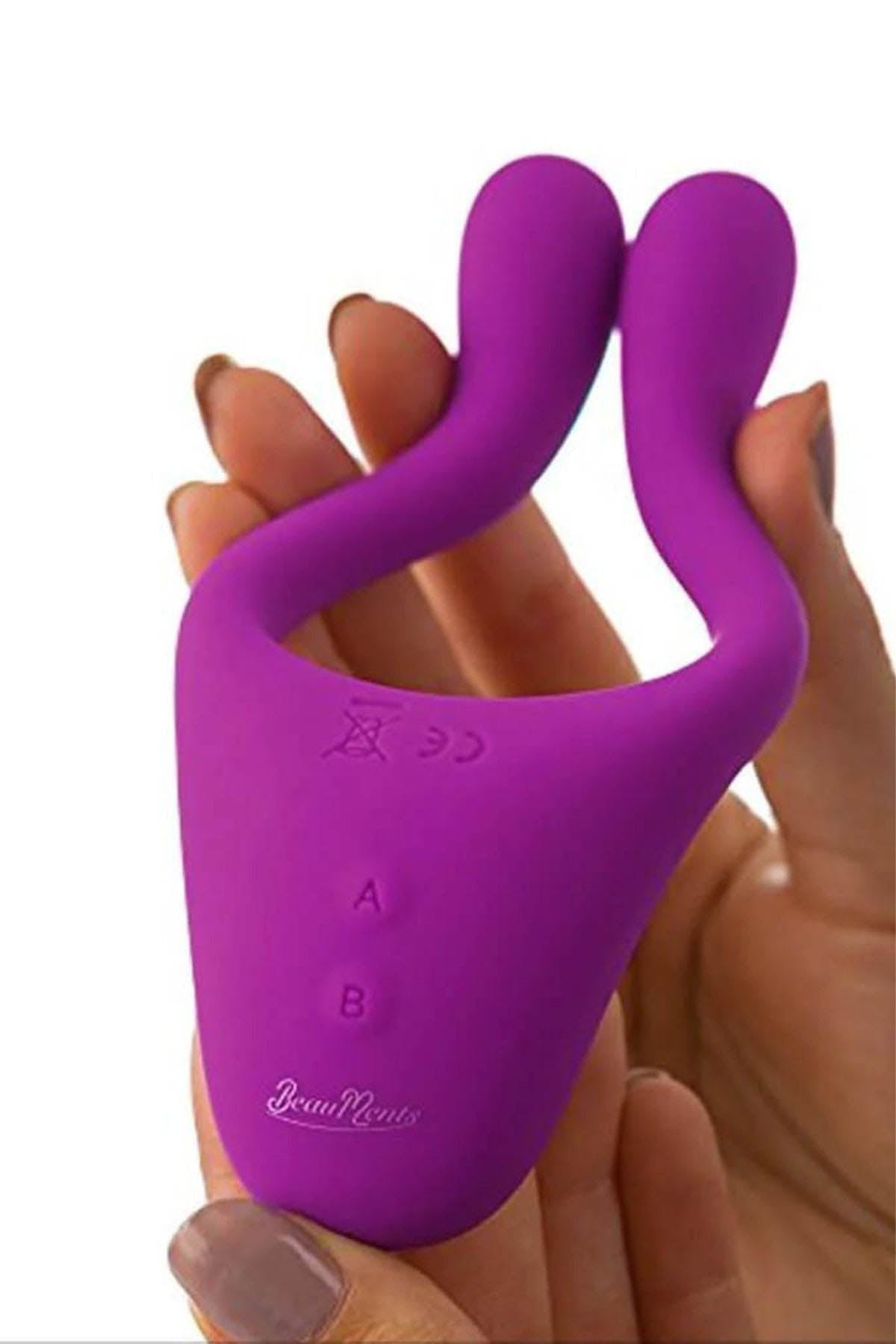 BeauMents Doppio dual couples vibrator for g spot and clitoral stimulation
