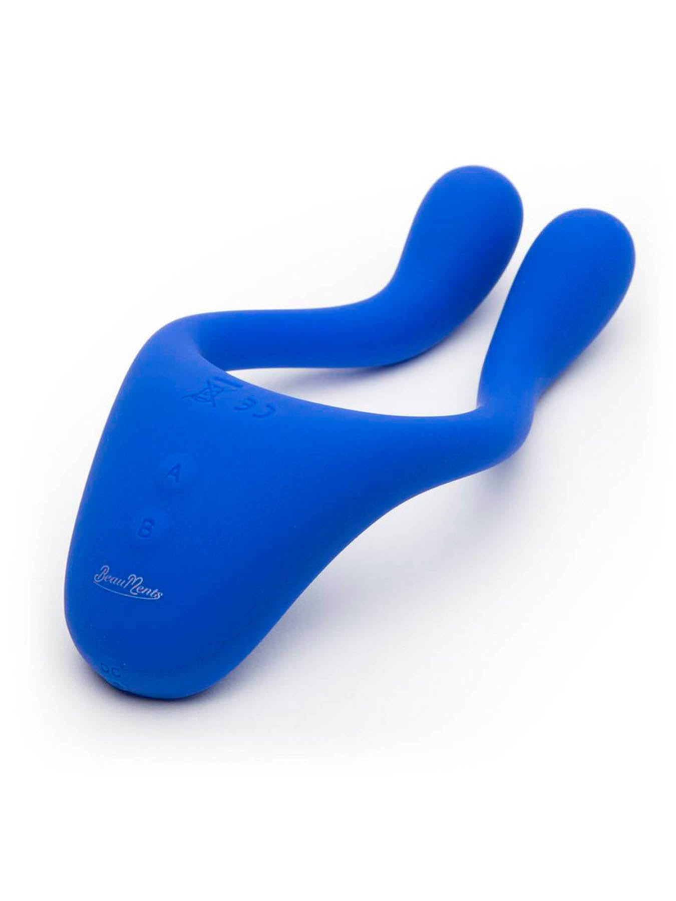 BeauMents Doppio dual couples vibrator for g spot and clitoral stimulation