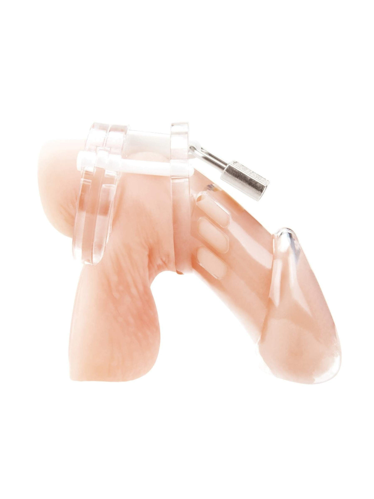 Blue Line Acrylic See Thru Chastity Cage - Clear
