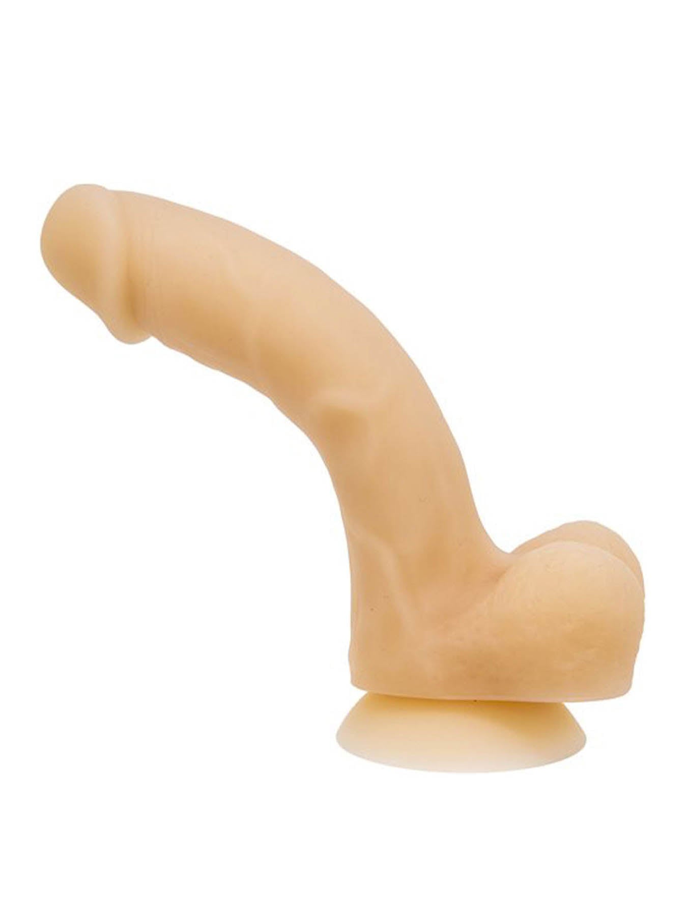 Bms Bendable David Suction Dildo - 8 Inch