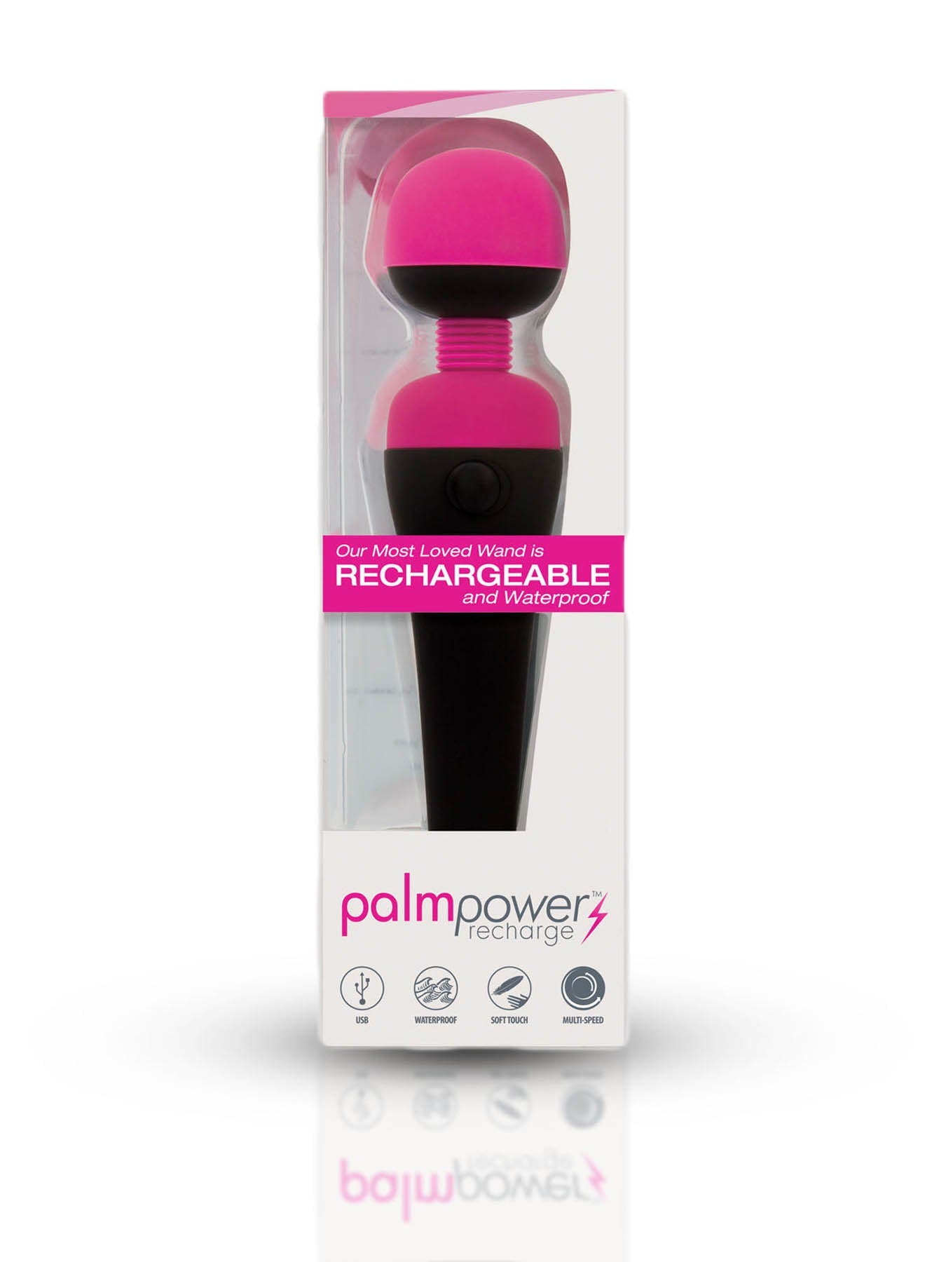 BMS PalmPower rechargeable body massager petite but powerful