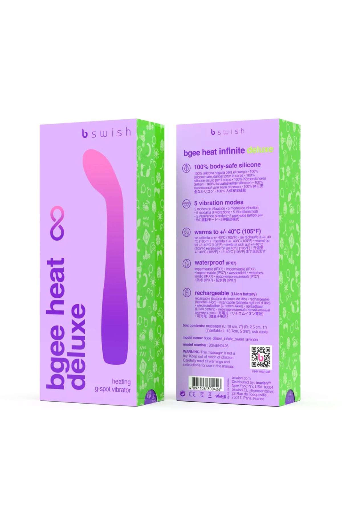 Bgee Heat Infinite Deluxe | G-spot Vibrator