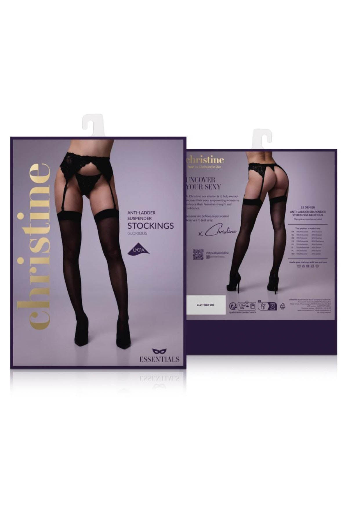 Cld Glorious Suspender Stockings