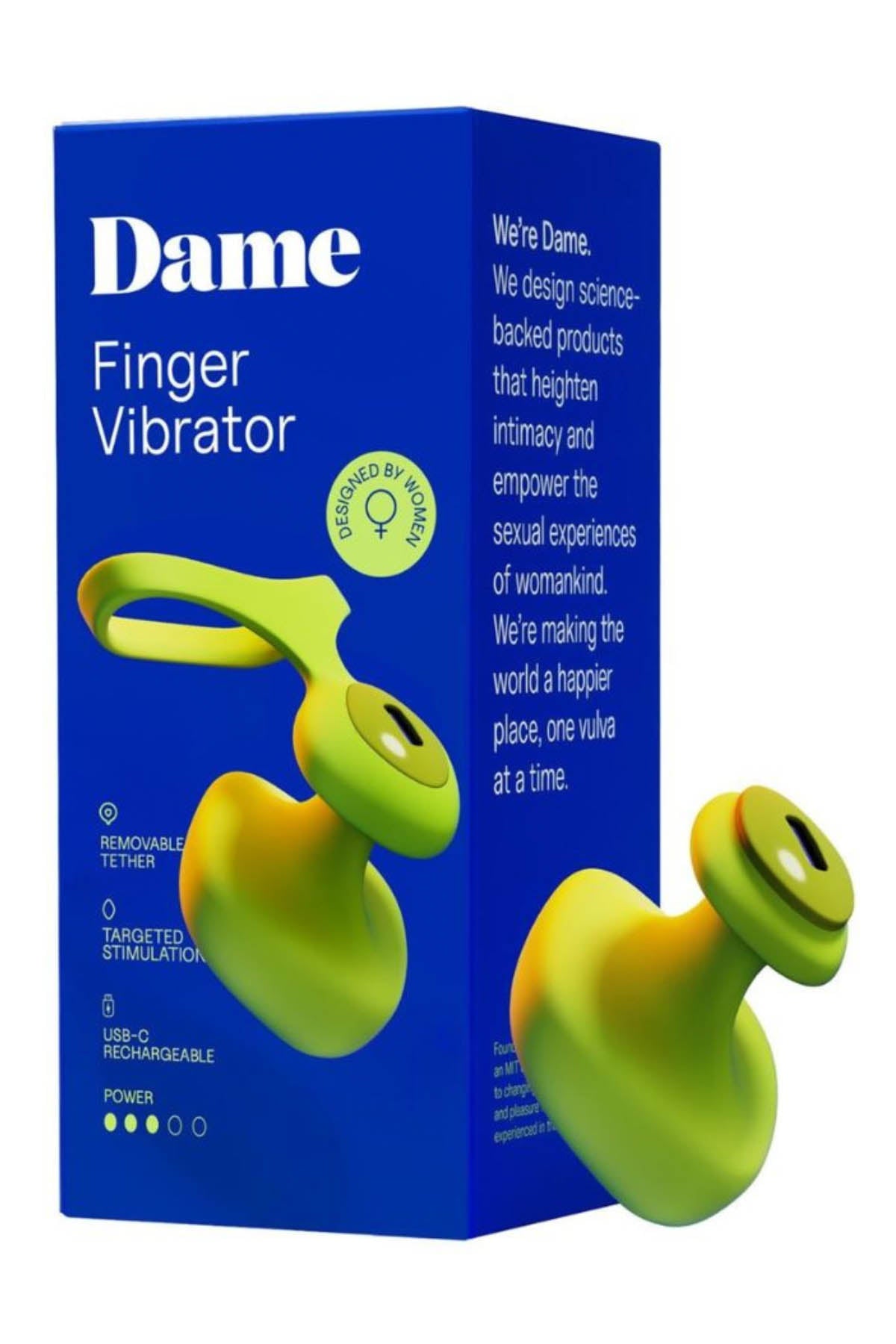 Dame Fin 2.0 Finger Vibrator