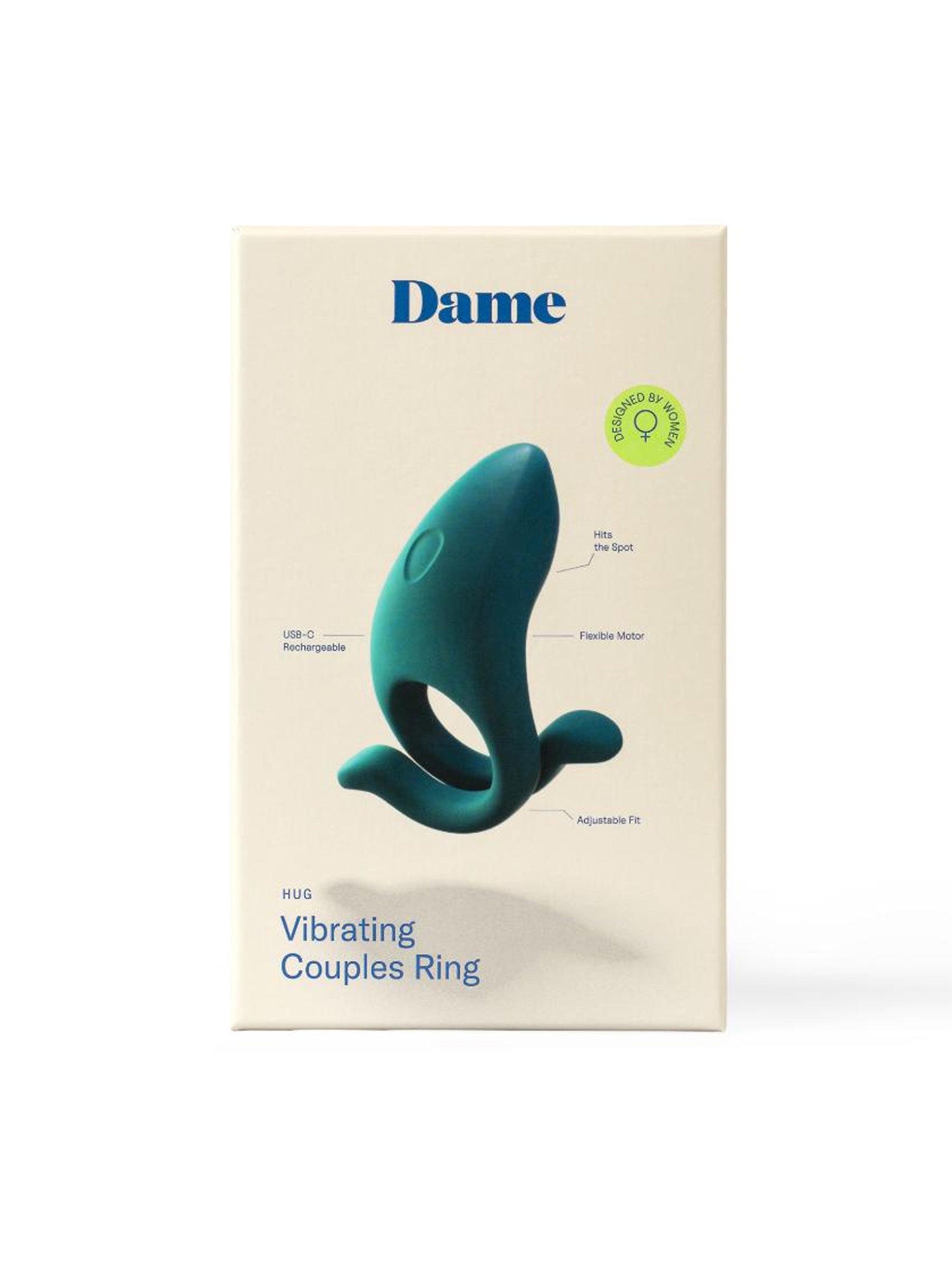 Dame Hug - Adjustable Vibrating C-Ring