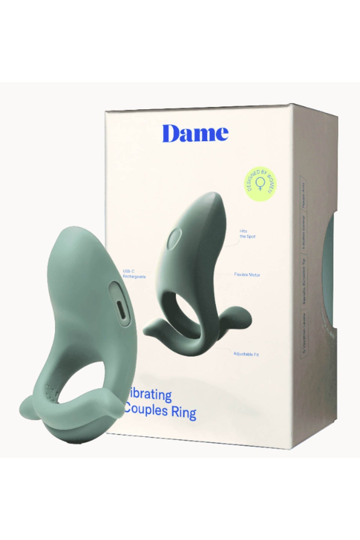 Dame Hug - Adjustable Vibrating C-Ring