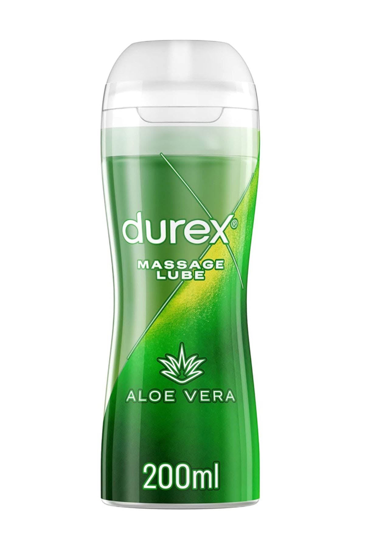 Durex 2 in 1 Aloe Vera massage gel 200 ml for sensual massage and lubrication
