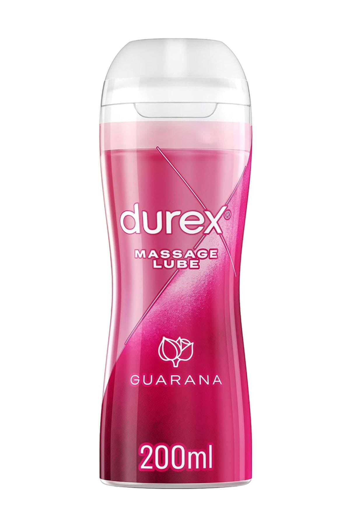 Durex 2-In-1 Massage Lubricant - Guarana 200 ml