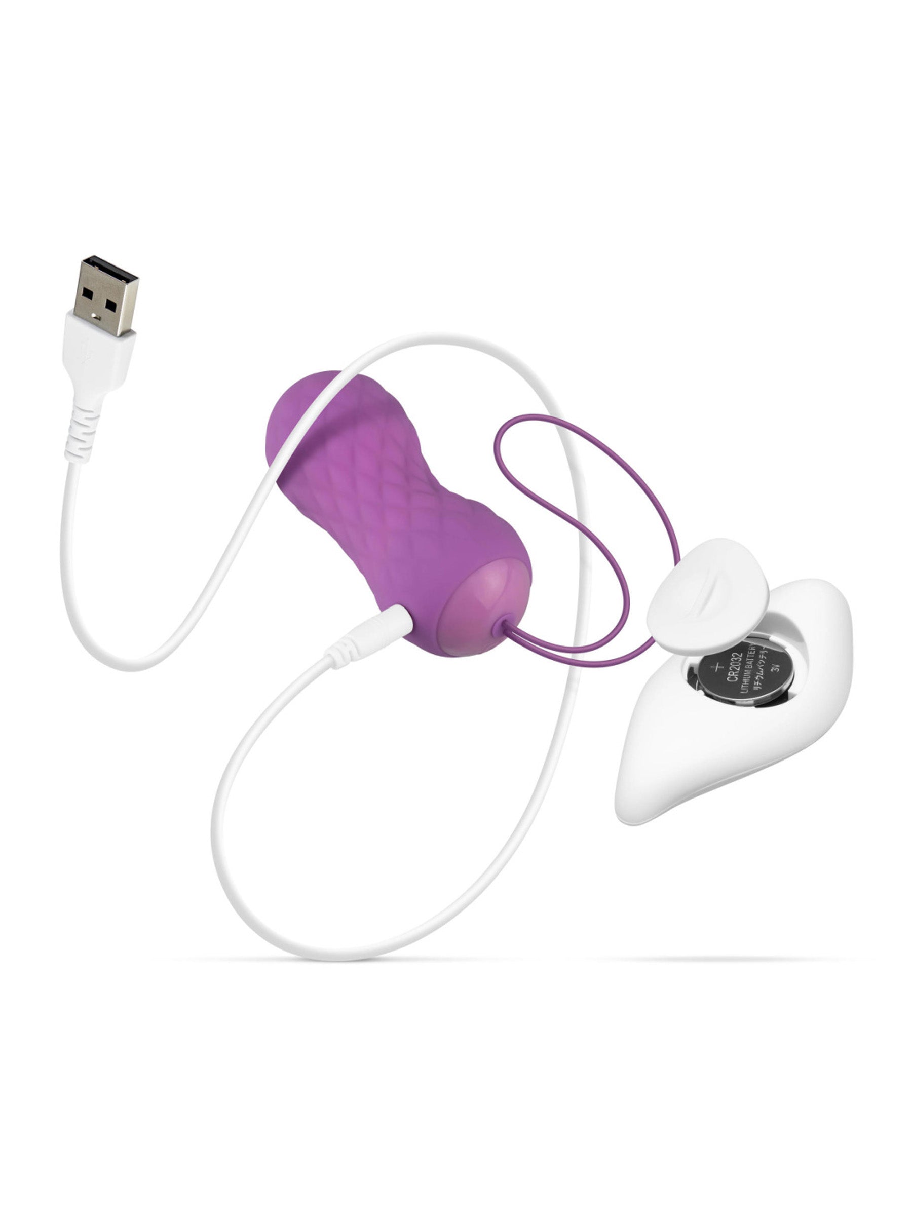 feelztoys motion vibrating love balls twisty purple