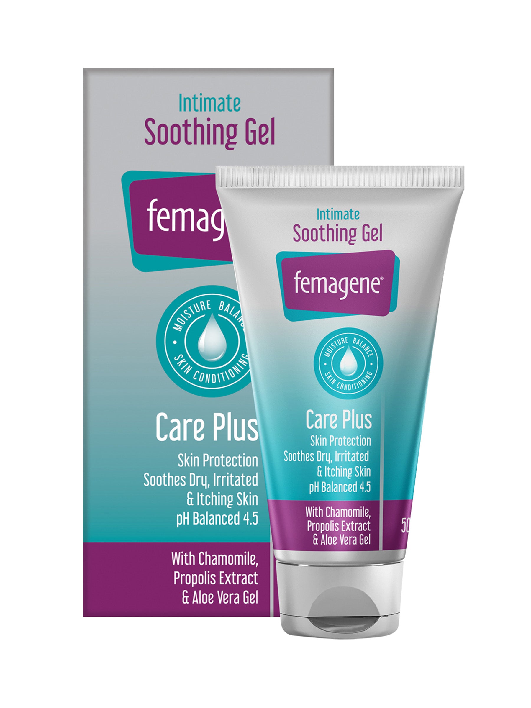 Femagene Intimate Soothing Gel - 50ml Skincare Protection Soothes Intimate Dryness