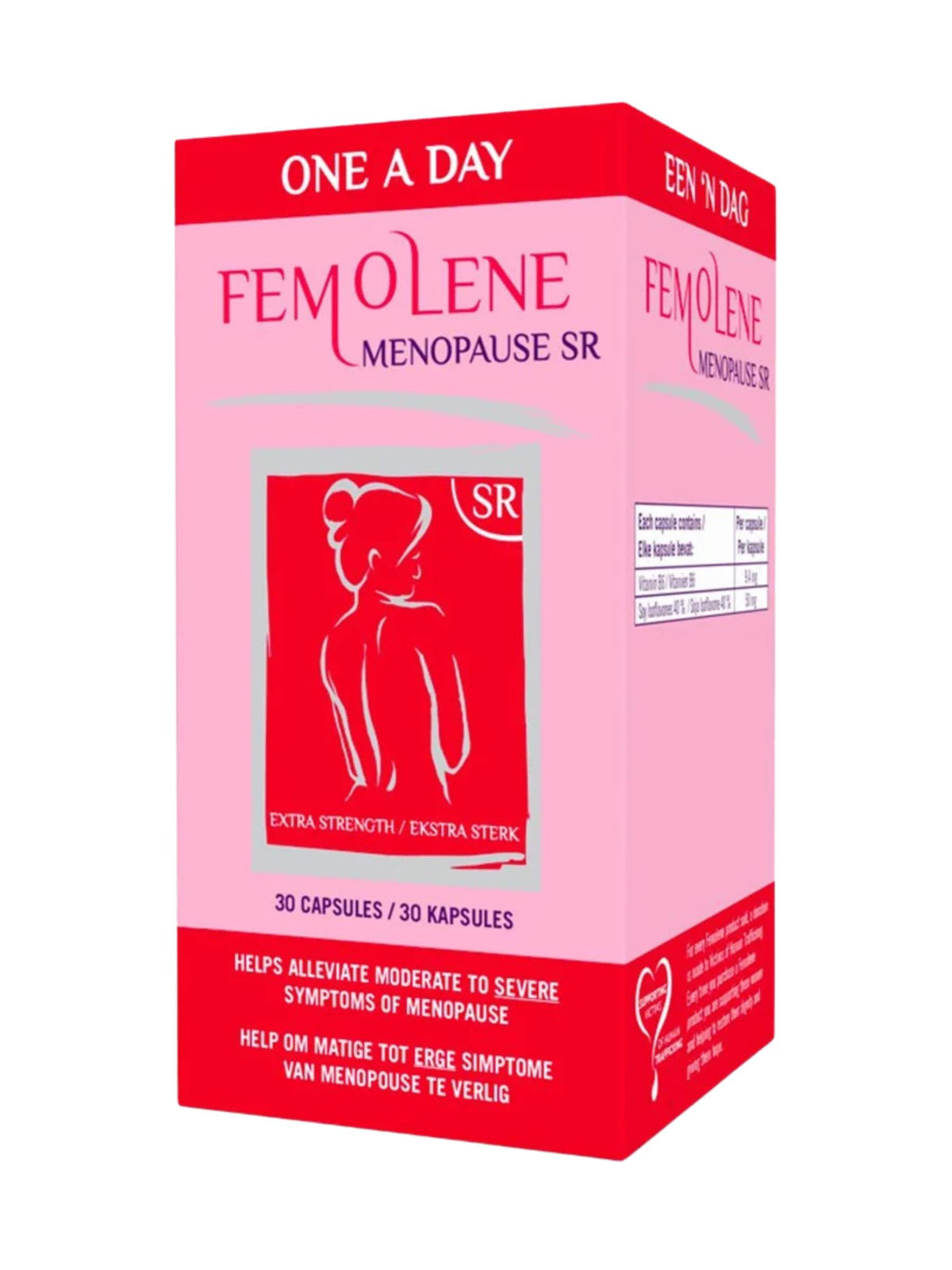 Femolene Menopause SR - Once-Daily Slow-Release Menopause Support - 30 Capsules