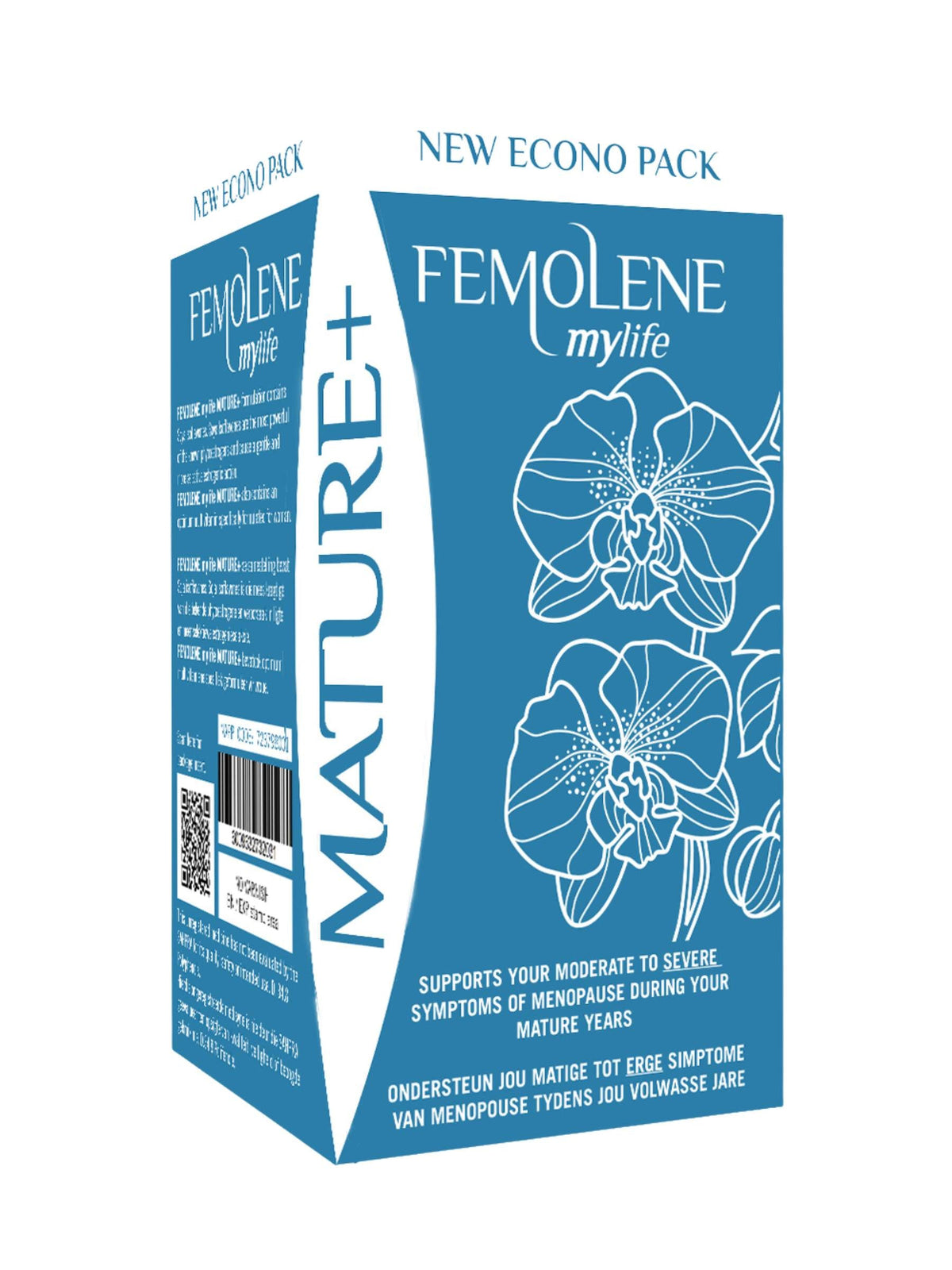 Femolene MyLife Mature Plus - Higher-Strength Isoflavone Menopause Support - 56 Capsules