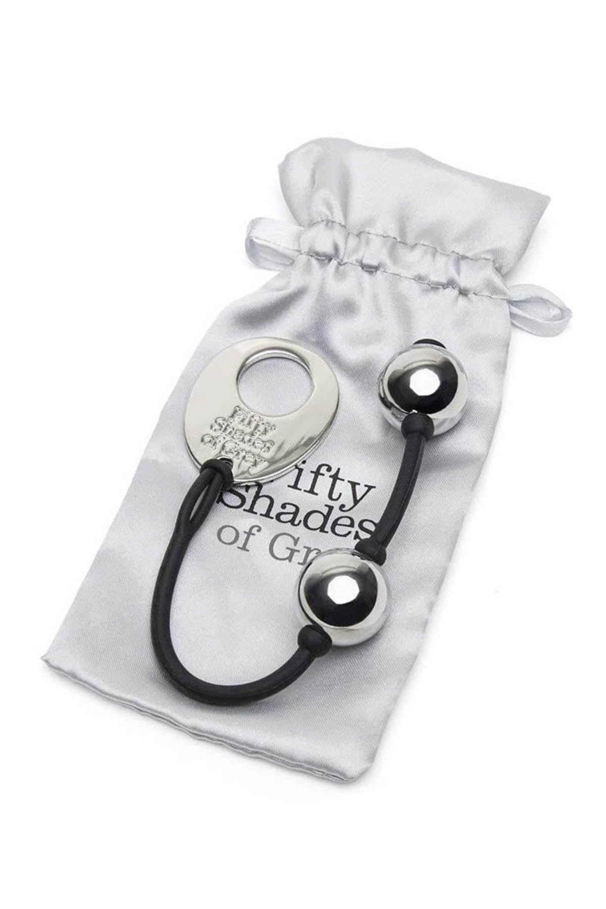 Fifty Shades Inner Goddess silver pleasure balls for kegel toning and arousal