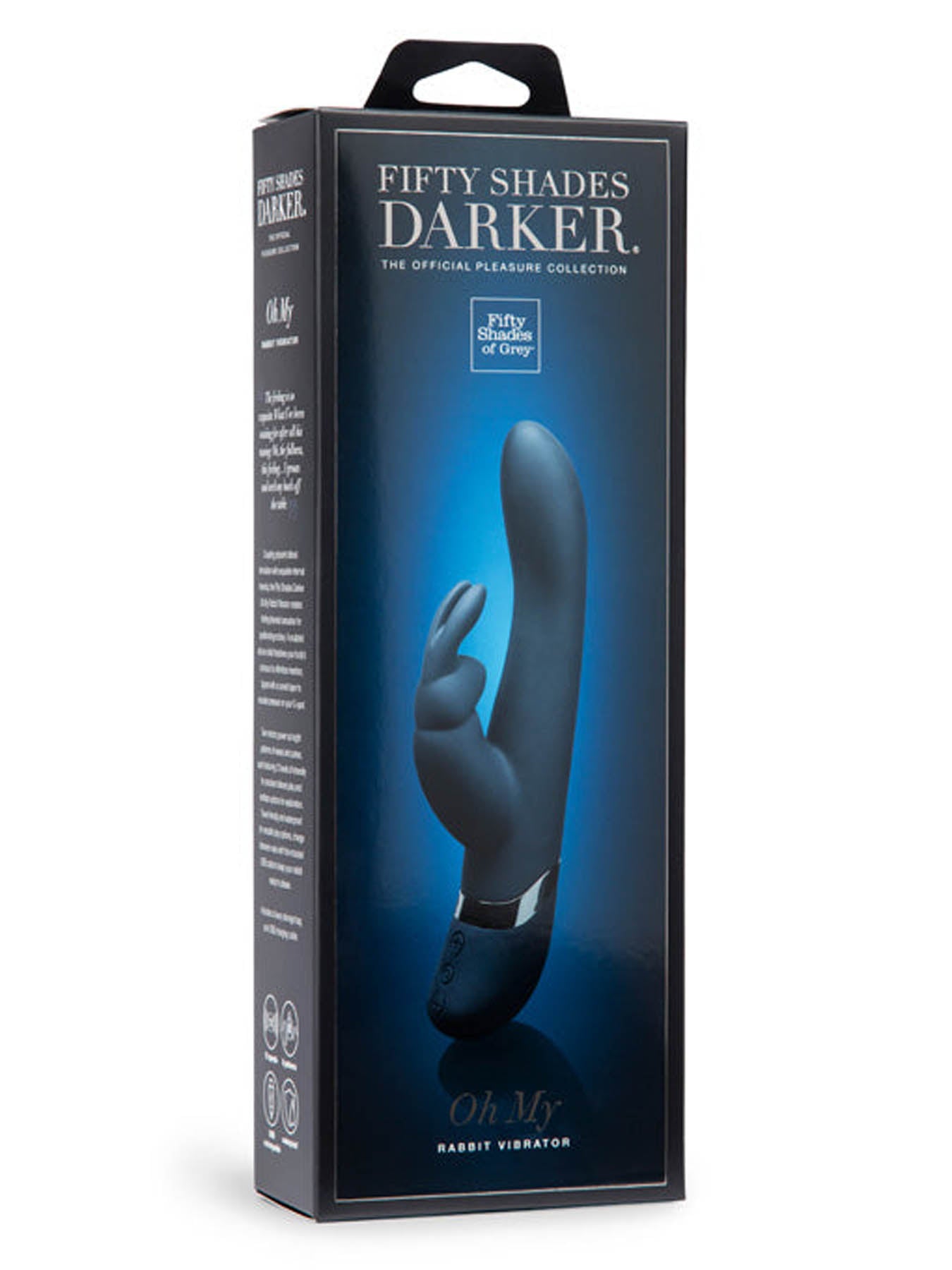 Fifty Shades Oh My rabbit vibrator with dual g spot and clitoral stimulation