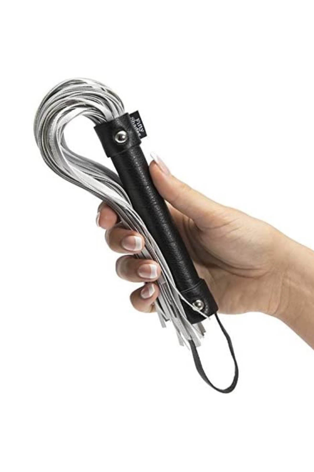 Fifty Shades Please Sir flogger with suede fronds for pleasure and pain