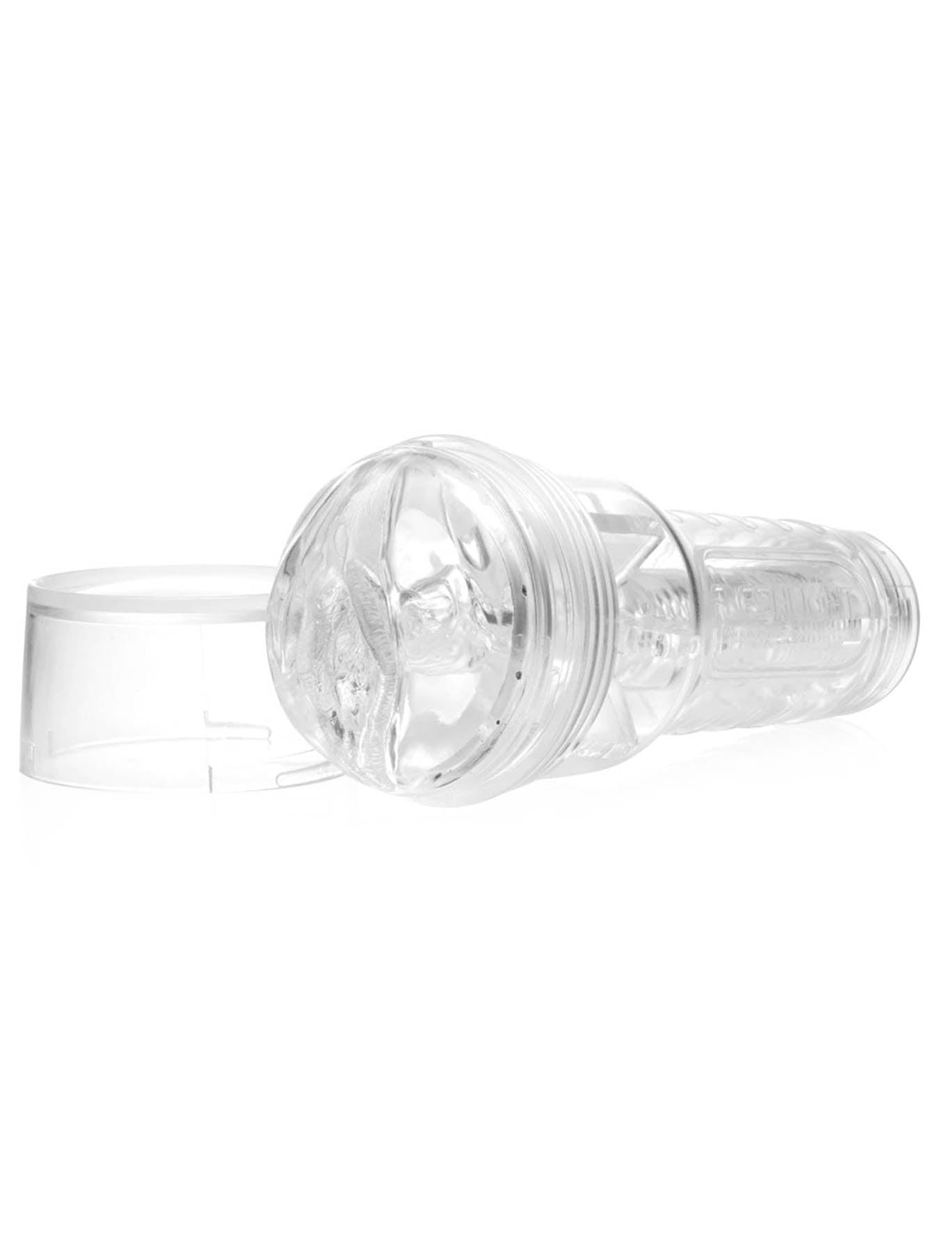 Fleshlight Ice Lady Crystal transparent male masturbator with textured canal