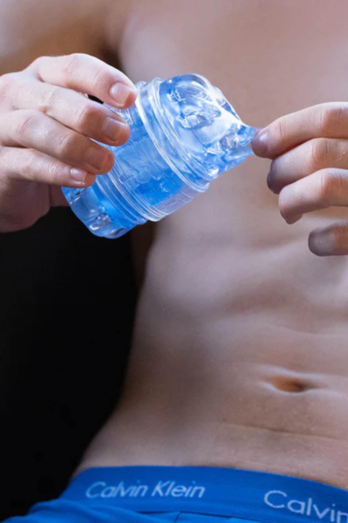 Fleshlight Quickshot Turbo - Ice - Blue