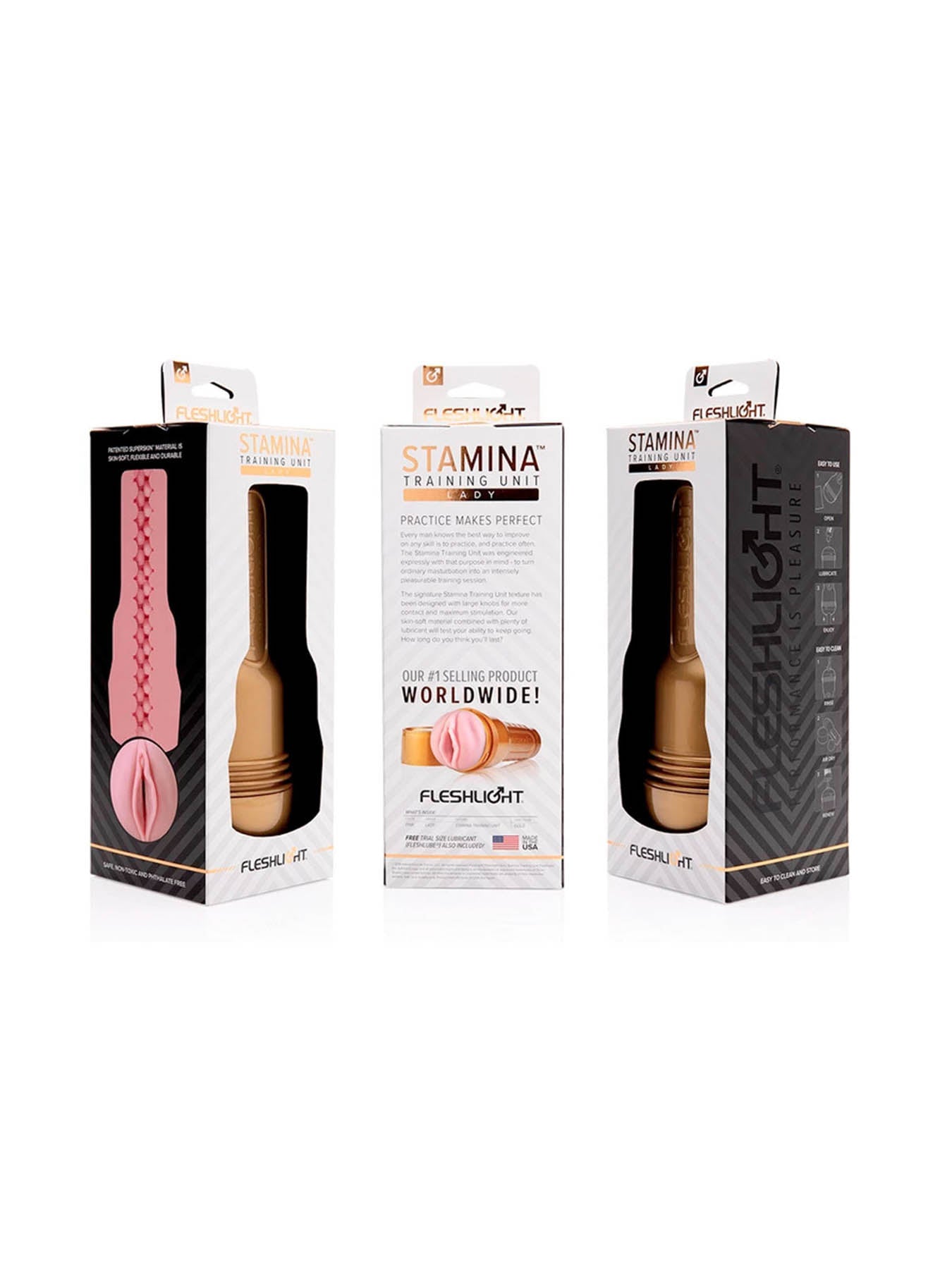 Fleshlight Pink Lady Stamina Training Unit for endurance practice