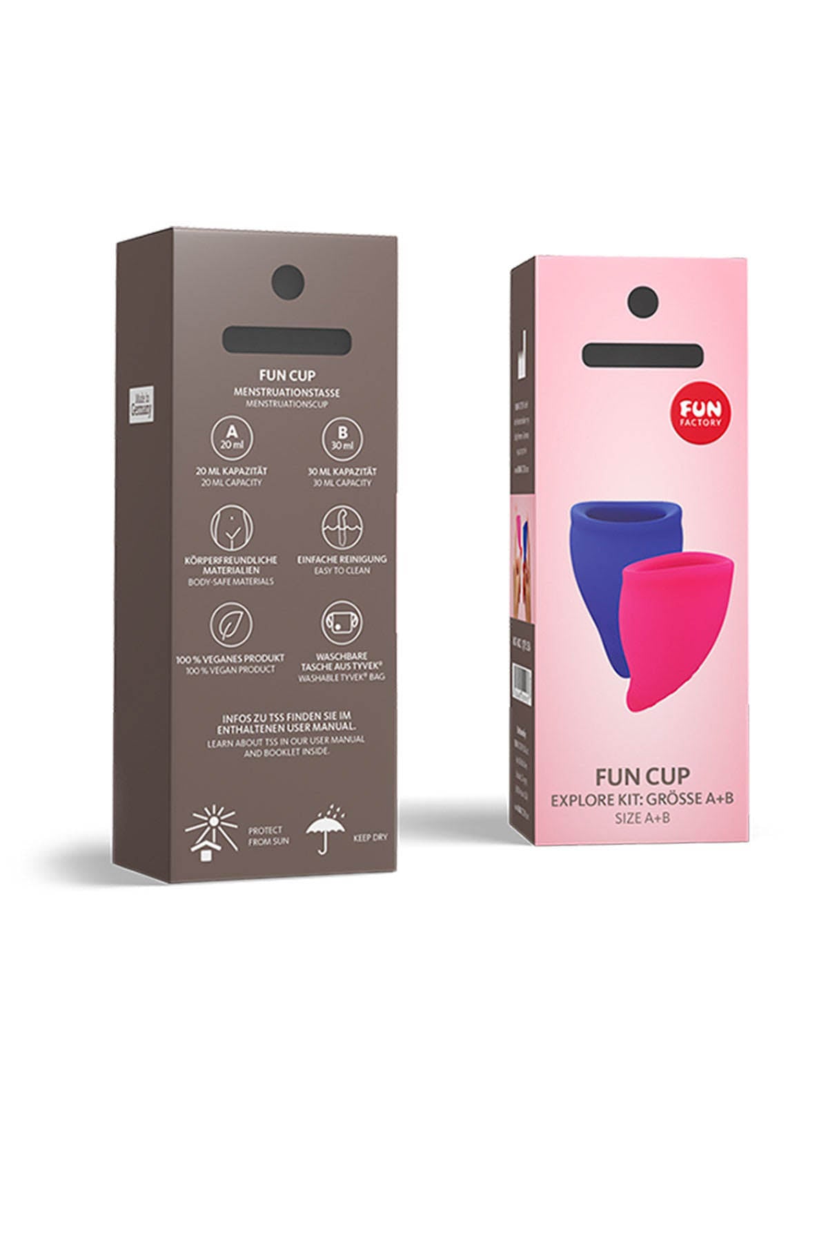 Fun Factory Fun Cup Explore Menstrual Cup Kit